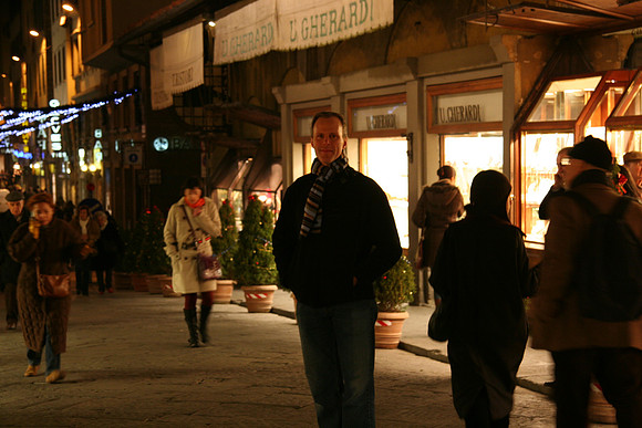 Ponte Vecchio and the jewelry shops