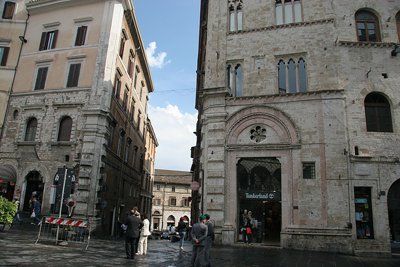 The Pope (When in Perugia) Removed Part of this Building for a Better View of Assisi