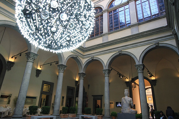 Palazzo Strozzi Courtyard