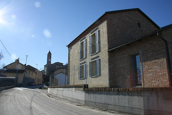 Likely spot Giacomo Ravinale born - in San Bartolomeo - outside of Cherasco
