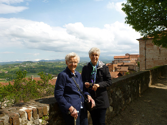 Rolling hills of Piemonte.
