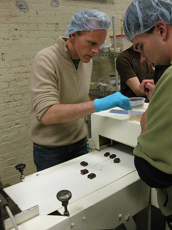 Mark enrobing chocolate