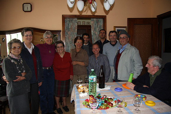 Nettina, Silvana, Marianne, Rinuccia, Marilena, Marco, Mark, Carlo, Nicola, Stefano, Francesco