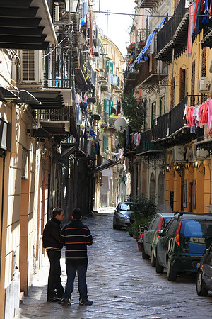 Typical street scene near San Domenico