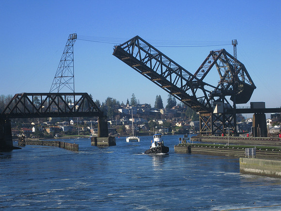 Near Ballard Locks