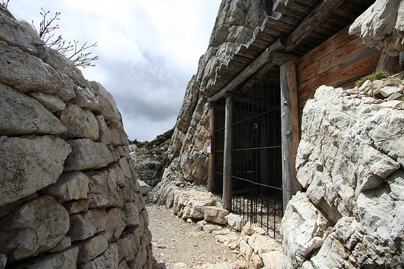 Ammunition store.