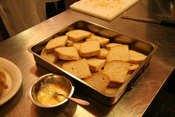 Bread for Acquacotta (a type of soup)