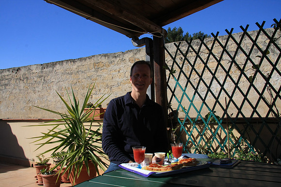 Breakfast on the terrace