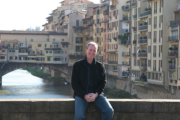 On the Ponte Santa Trinita