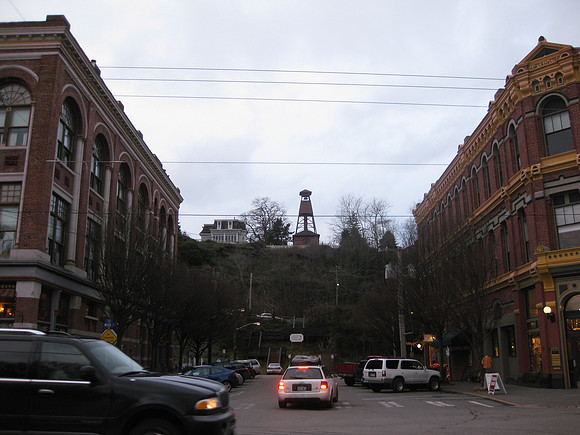 Basically just a few main streets.