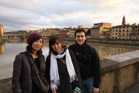 Friends we ran into on the bridge