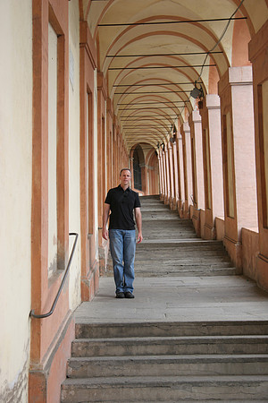 On the Way to Santuario della Madonna di S Luca In the Southern Hills - You Can Walk 666 Arches