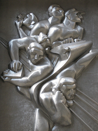 Rockefeller Center Sculpture - 1938 by Isamu Noguchi