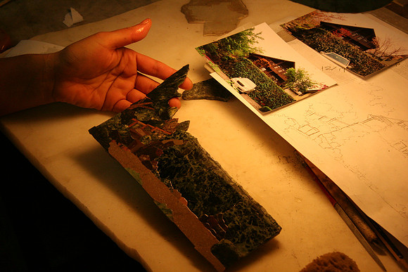 Another student doing a work on comission from a photo