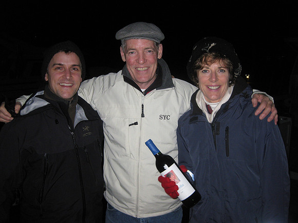 Who's got the wine?