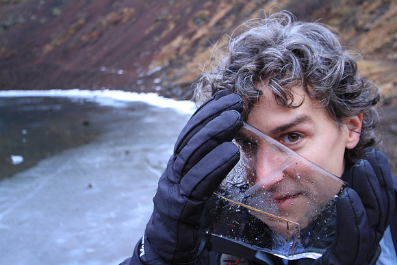 Looking ice.