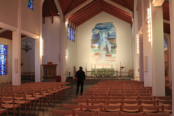 Inside Skalholt.