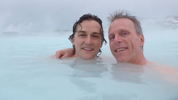 First Travelmarx pose in Iceland.