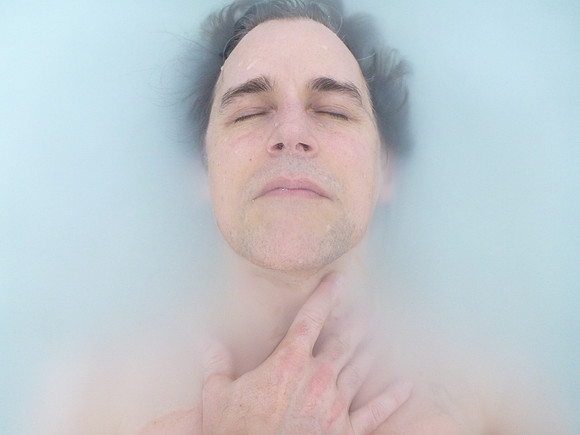 Bliss in the warm waters.