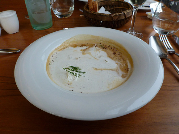 The first of many langoustine soups.