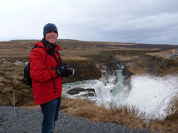 You don't expect the waterfall to be there and then you drive up to it and there it is.