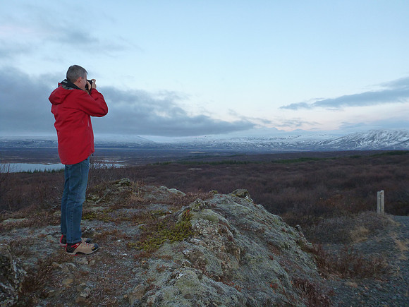 Looking north toward the glaciers.