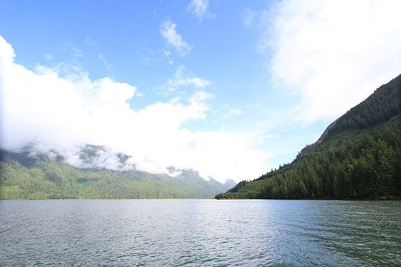 Cruising to the head of Rivers Inlet.