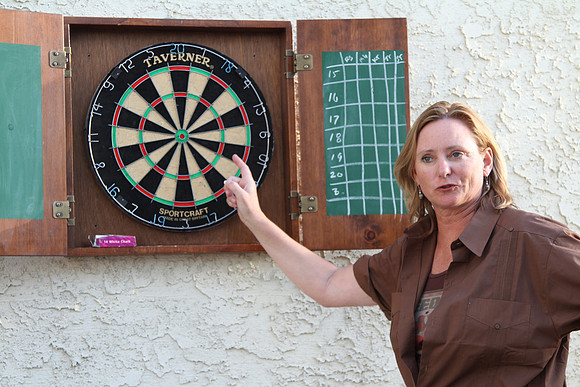 OK then, how about a game of darts!
