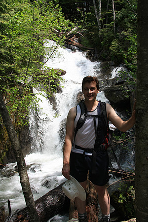 Marc in Front of Mason Creek