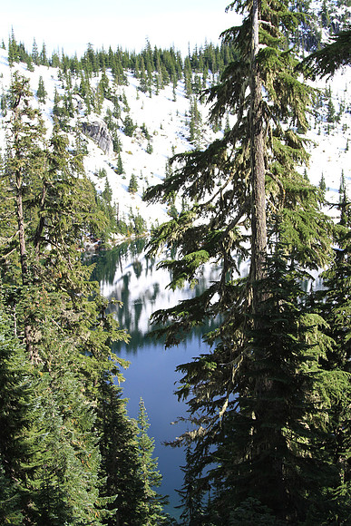Glimpse of Lake Valhalla.