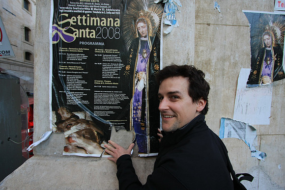 We decided we didn't like this poster because it was everywhere and odd to look at