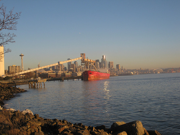 Seattle Waterfront - they have extended the walking paths