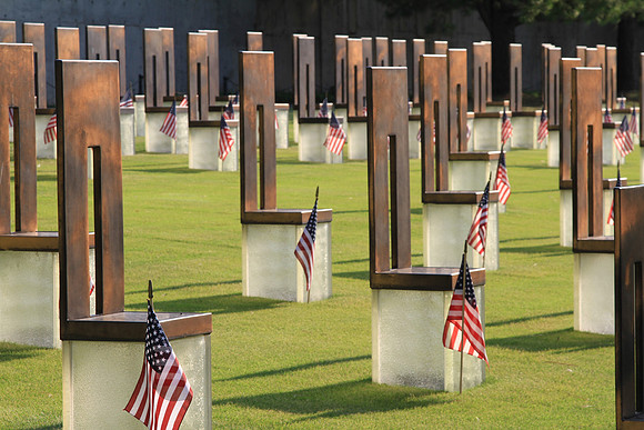 Field of Empty Chairs.