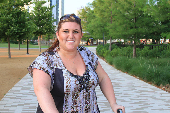 Ali in Myriad Botanical Gardens / Park.