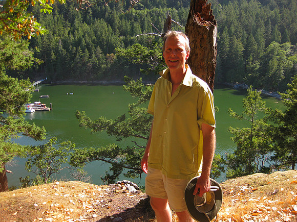 Mark on Stuart Island. A state park.