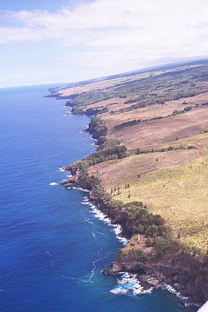 Waipio Valley from the air