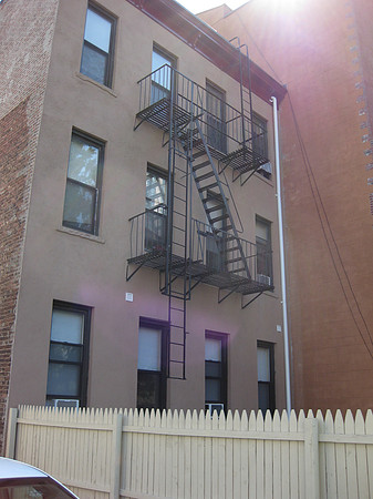 The back of 513 50th.