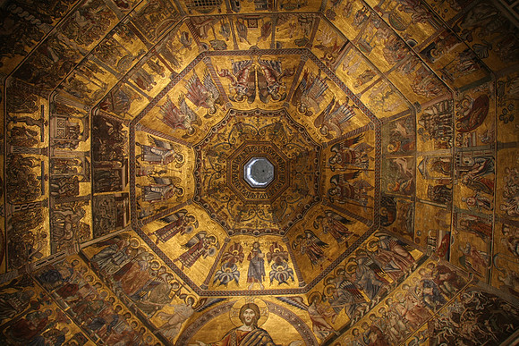 Florence Duomo, Bapistery ceiling mosaics