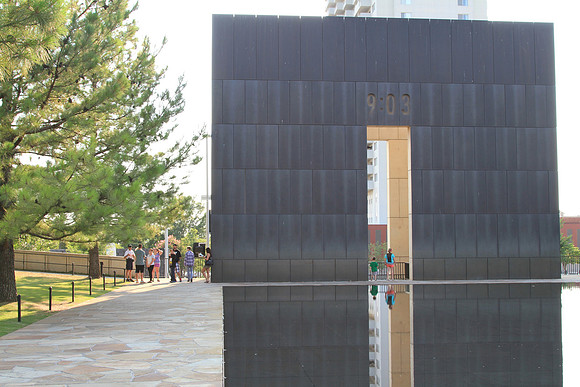 9:03 Gate. One minute after the bombing on April 19, 1995.