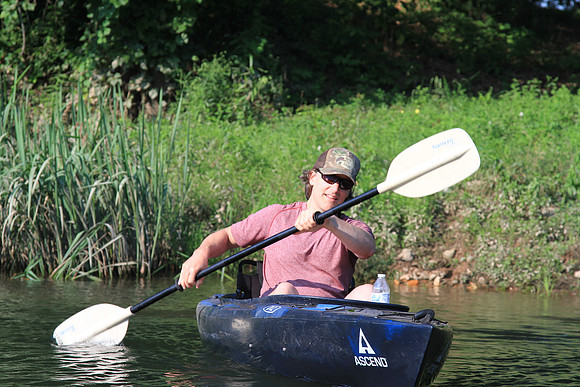 Another early morning kayaking session.
