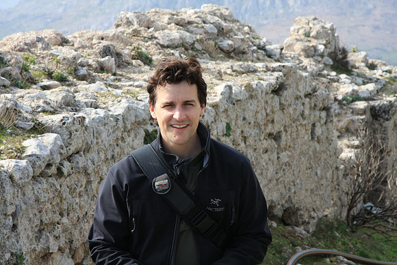 Marc happily inside wall again.