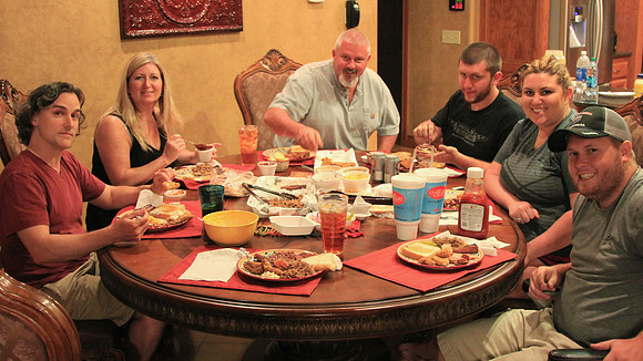 Our last dinner, BBQ!