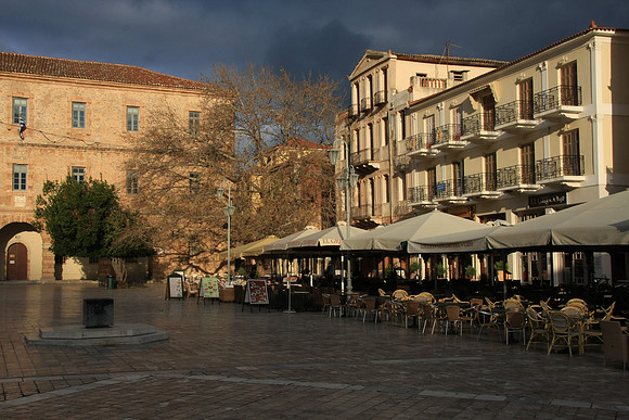 Sintagmatos, (Συντάγματος) one of the larger and picturesque squares.