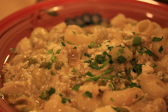 Pasta with beans