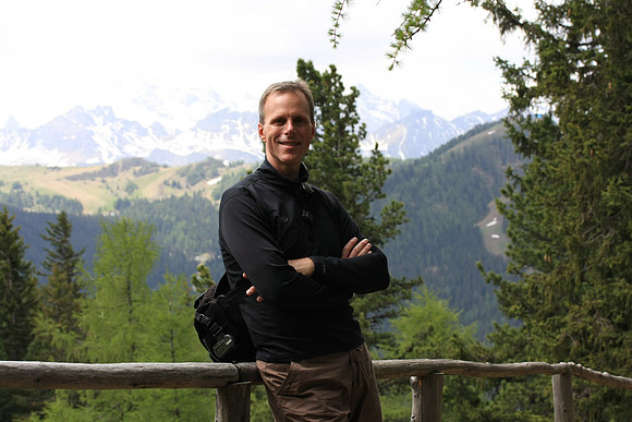 Mark, looking south