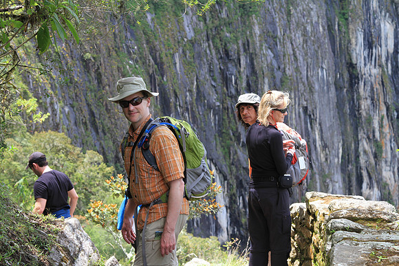 Going to the Inka Bridge.