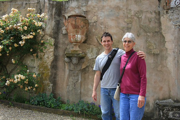 Walking up the hillside in the Bardini