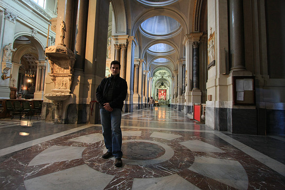 Palermo Cattedrale - what's interesting in the small cupolas on the side aisles