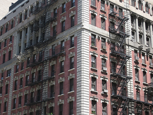 Older building with interesting features.