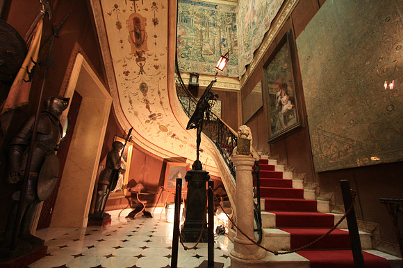 Stairs in Villa Whitaker - Art Nouveau Style